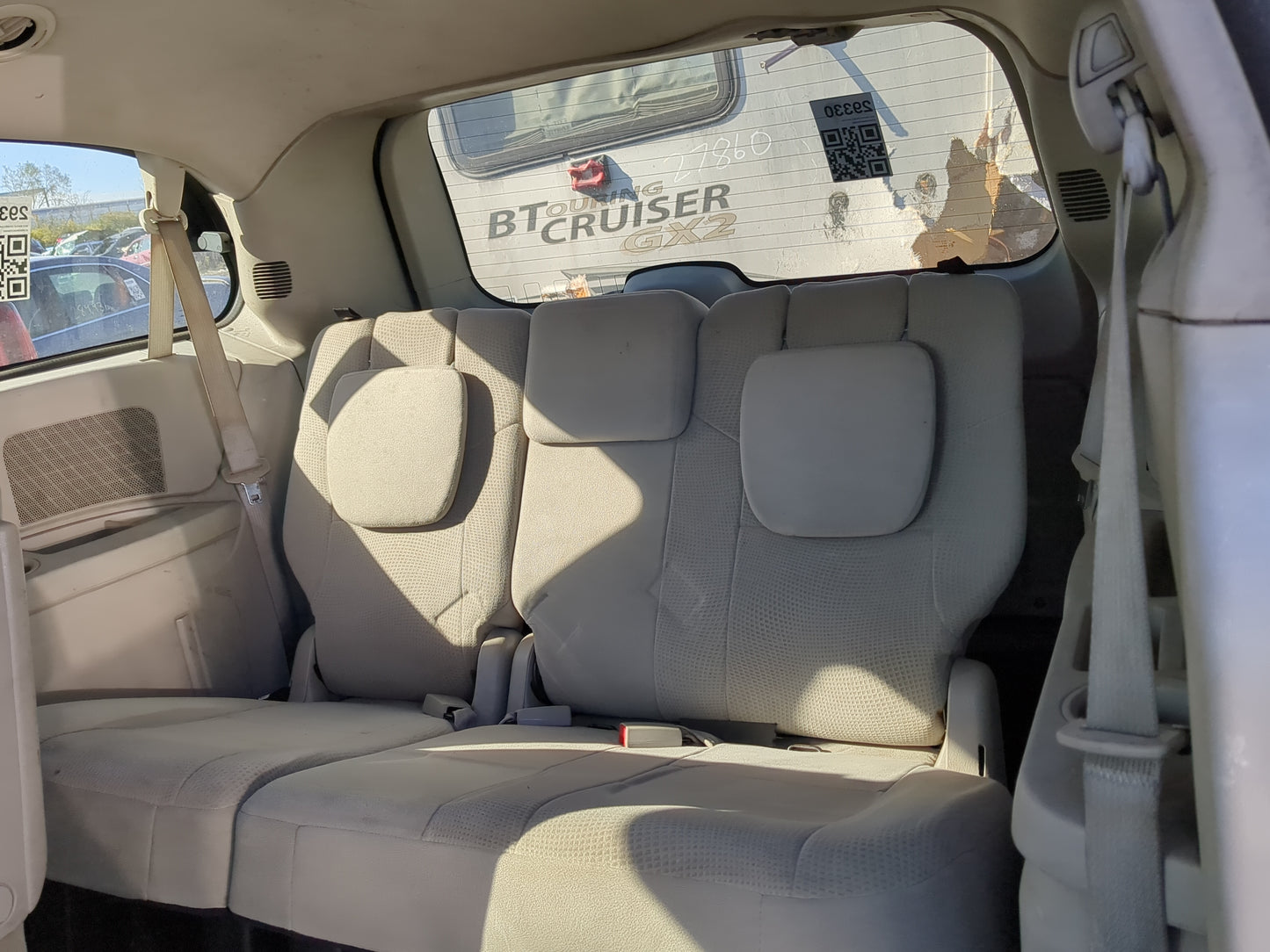 2012 Dodge Grand Caravan Rear Seat Oem 1222904 - Oemusedautoparts1.com