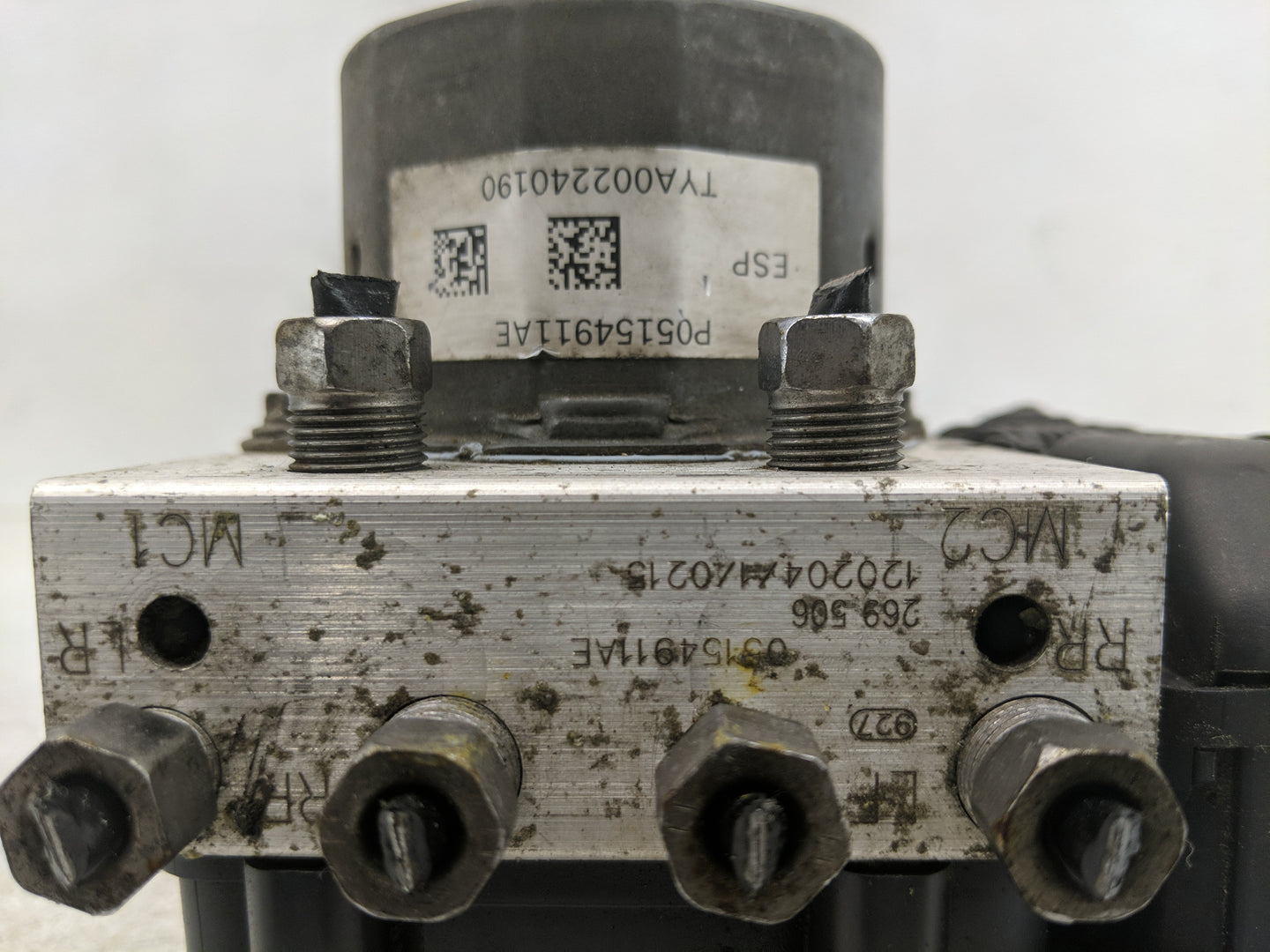 2012 Dodge Grand Caravan ABS Pump Control Module Replacement P/N:P05154911AE Fits OEM Used Auto Parts - Oemusedautoparts1.co