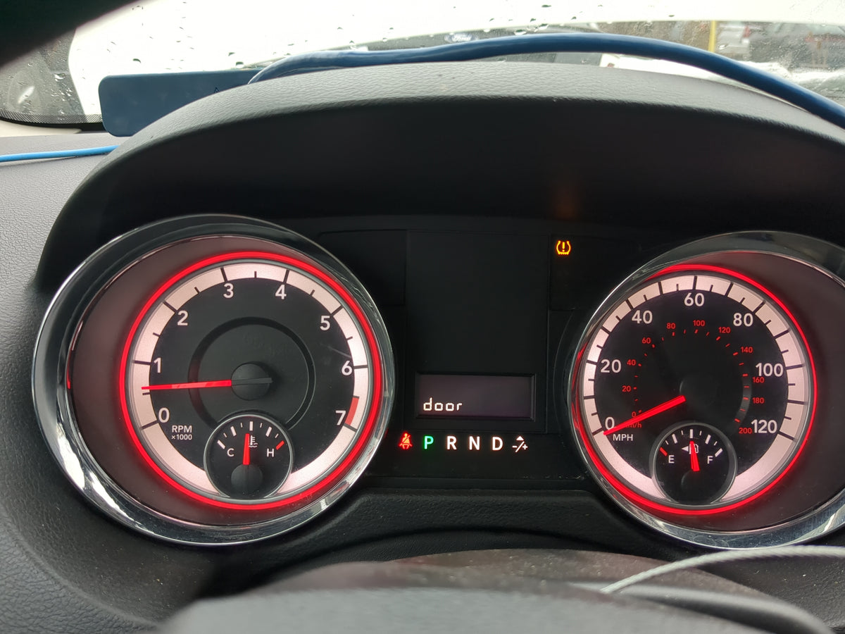 2011-2012 Dodge Grand Caravan Instrument Cluster Speedometer Gauges Miles:254K Fits Fits 2011 2012 OEM Used Auto Parts - Oem