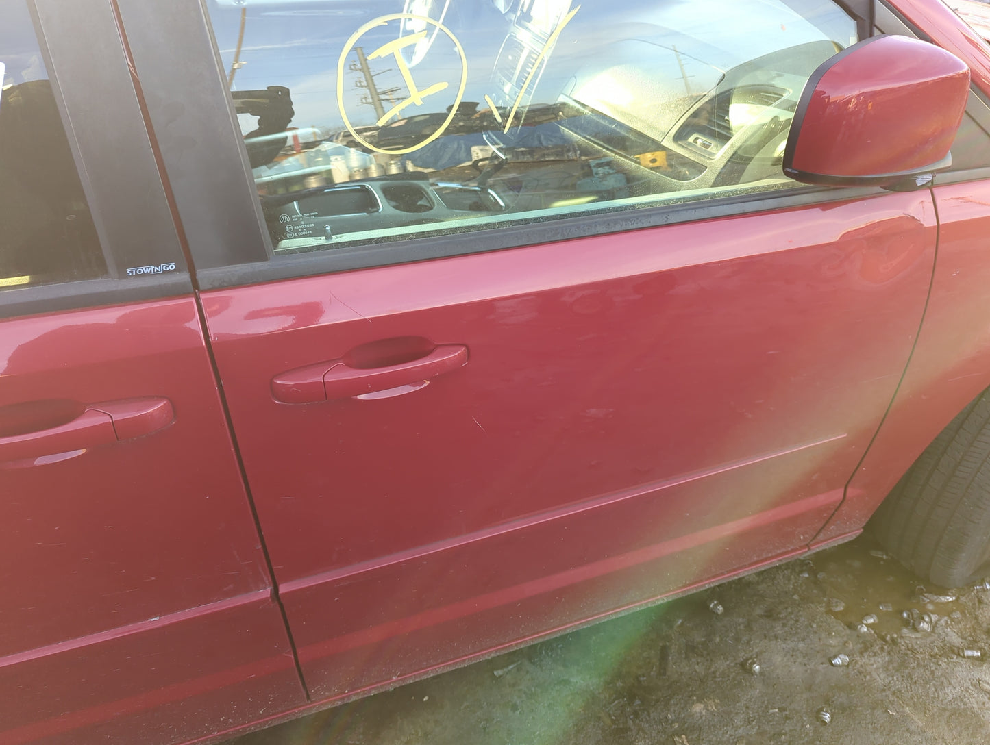 2008-2020 Dodge Grand Caravan Passenger Front Door Oem - Oemusedautoparts1.com