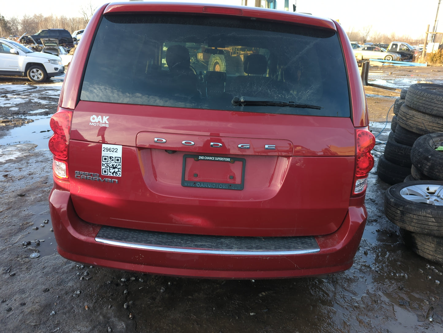 2011-2020 Dodge Grand Caravan Trunk/decklid/hatch/tailgate Oem 1277956 - Oemusedautoparts1.com