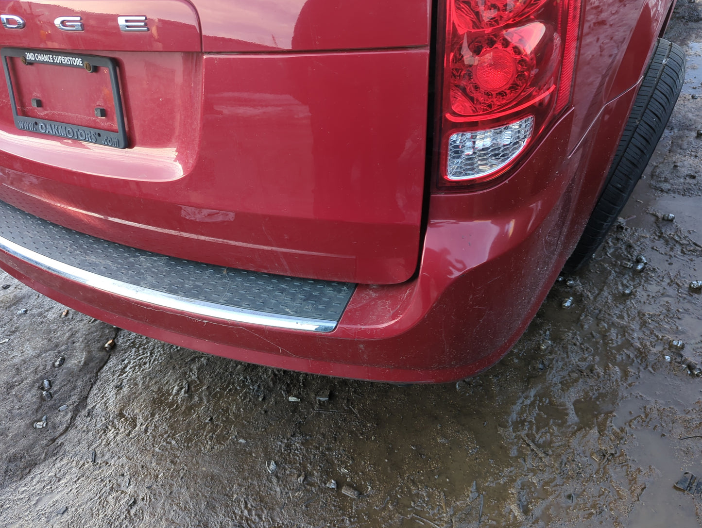 2011-2020 Dodge Grand Caravan Rear Bumper Assembly Oem - Oemusedautoparts1.com