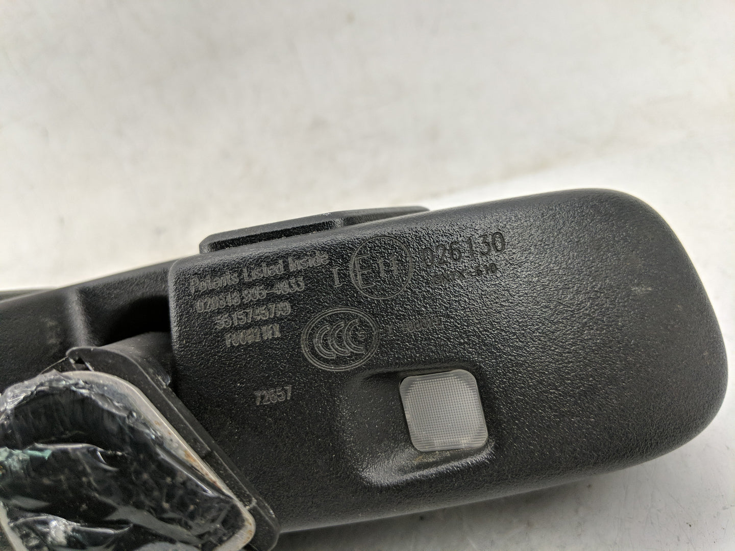 2010-2018 Dodge Grand Caravan Interior Rear View Mirror Replacement OEM P/N:55157457A0 Fits OEM Used Auto Parts - Oemusedaut