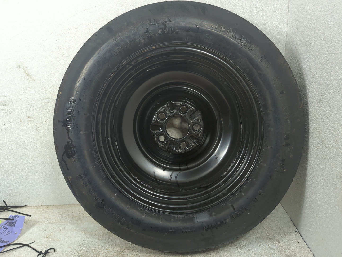 2008-2015 Dodge Grand Caravan Spare Donut Tire Wheel Rim Oem 1312702 - Oemusedautoparts1.com