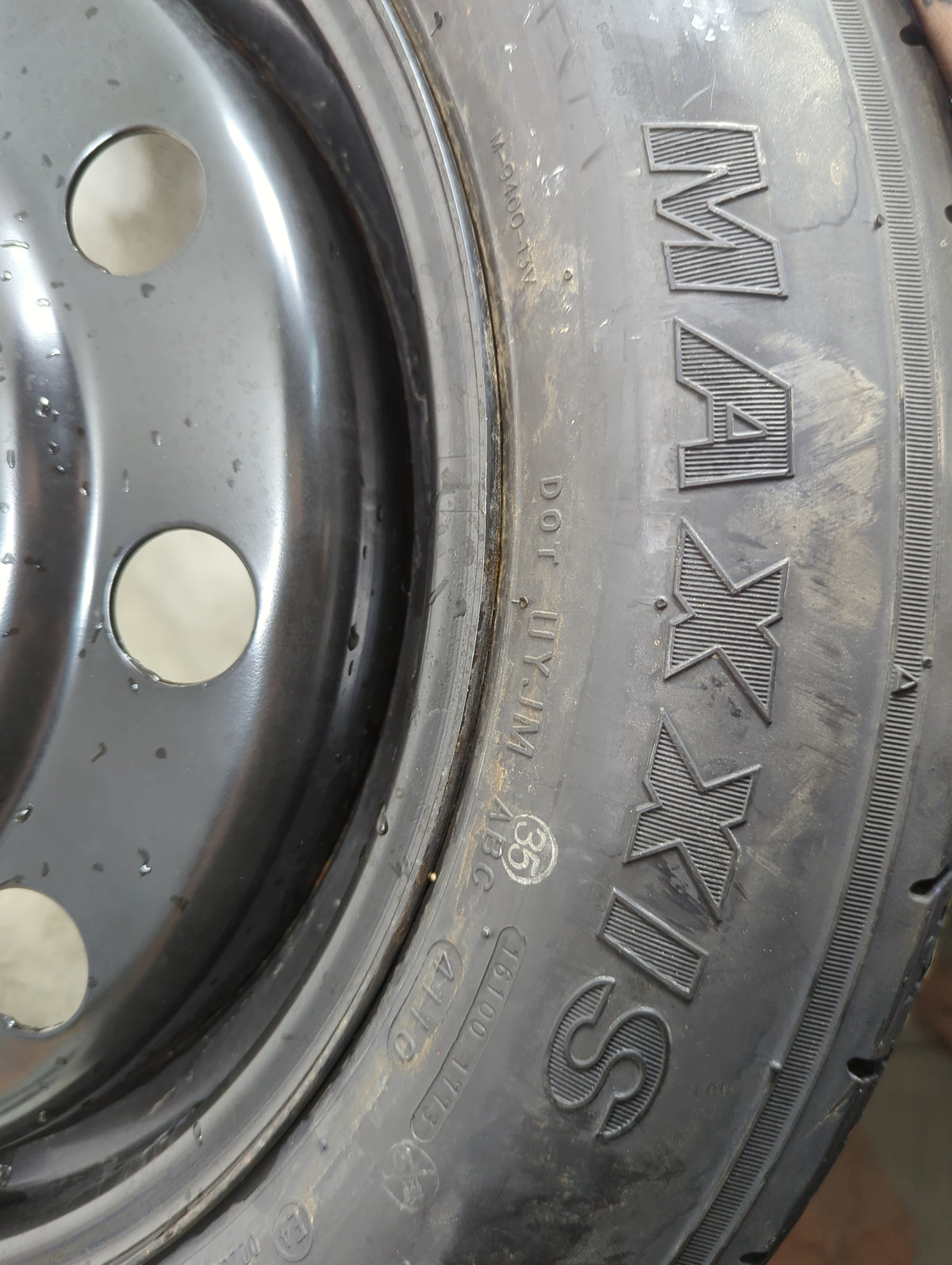 2008-2015 Dodge Grand Caravan Spare Donut Tire Wheel Rim Oem 1312702 - Oemusedautoparts1.com
