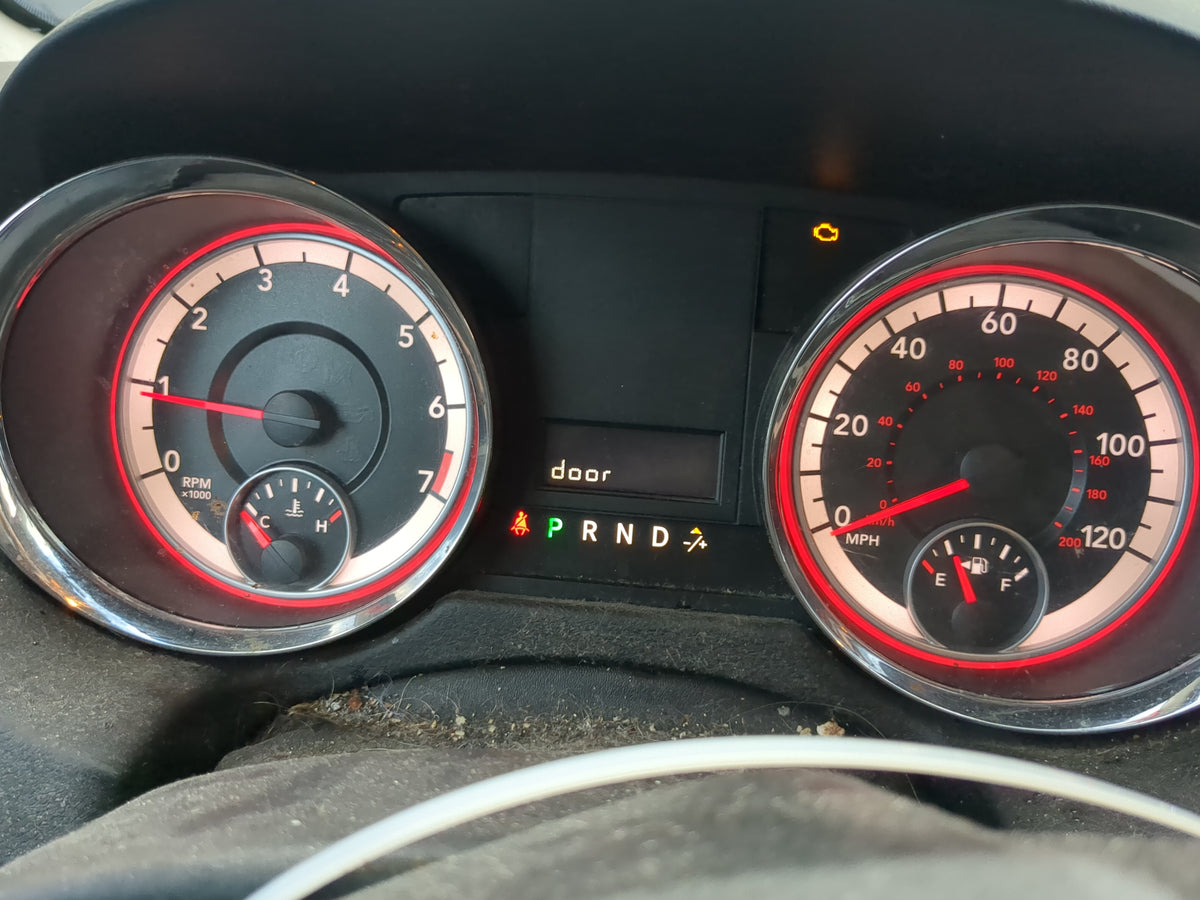 2012 Dodge Grand Caravan Instrument Cluster Speedometer Gauges Miles:188K Fits OEM Used Auto Parts - Oemusedautoparts1.com