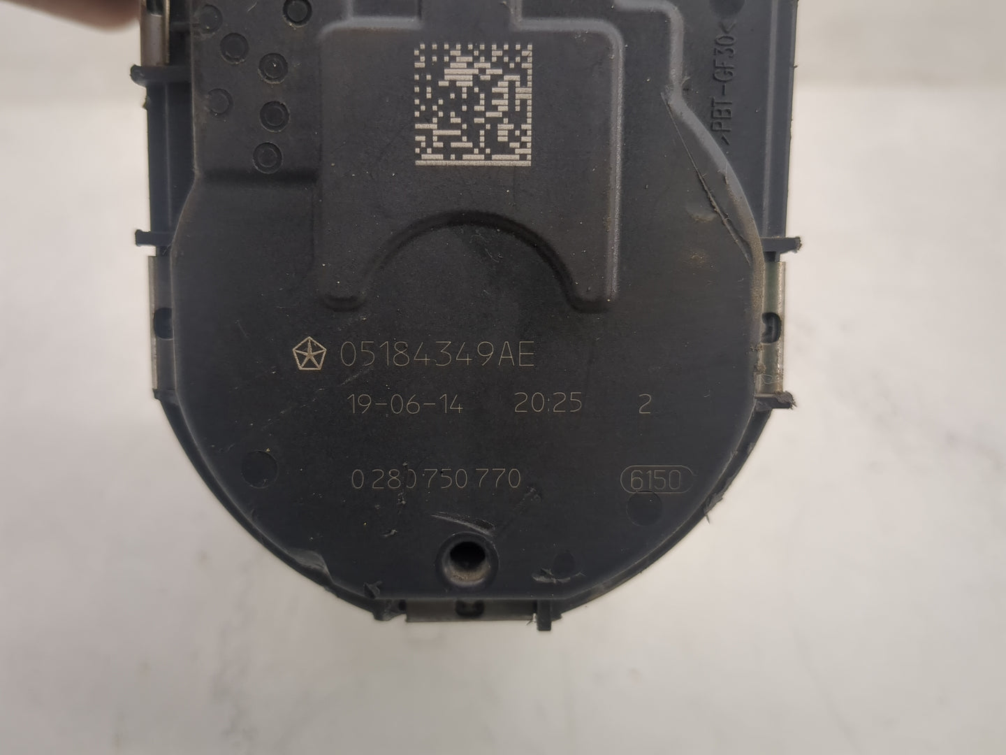 2011-2020 Dodge Grand Caravan Throttle Body P/N:0 280 750 770 05184349AE Fits OEM Used Auto Parts - Oemusedautoparts1.com
