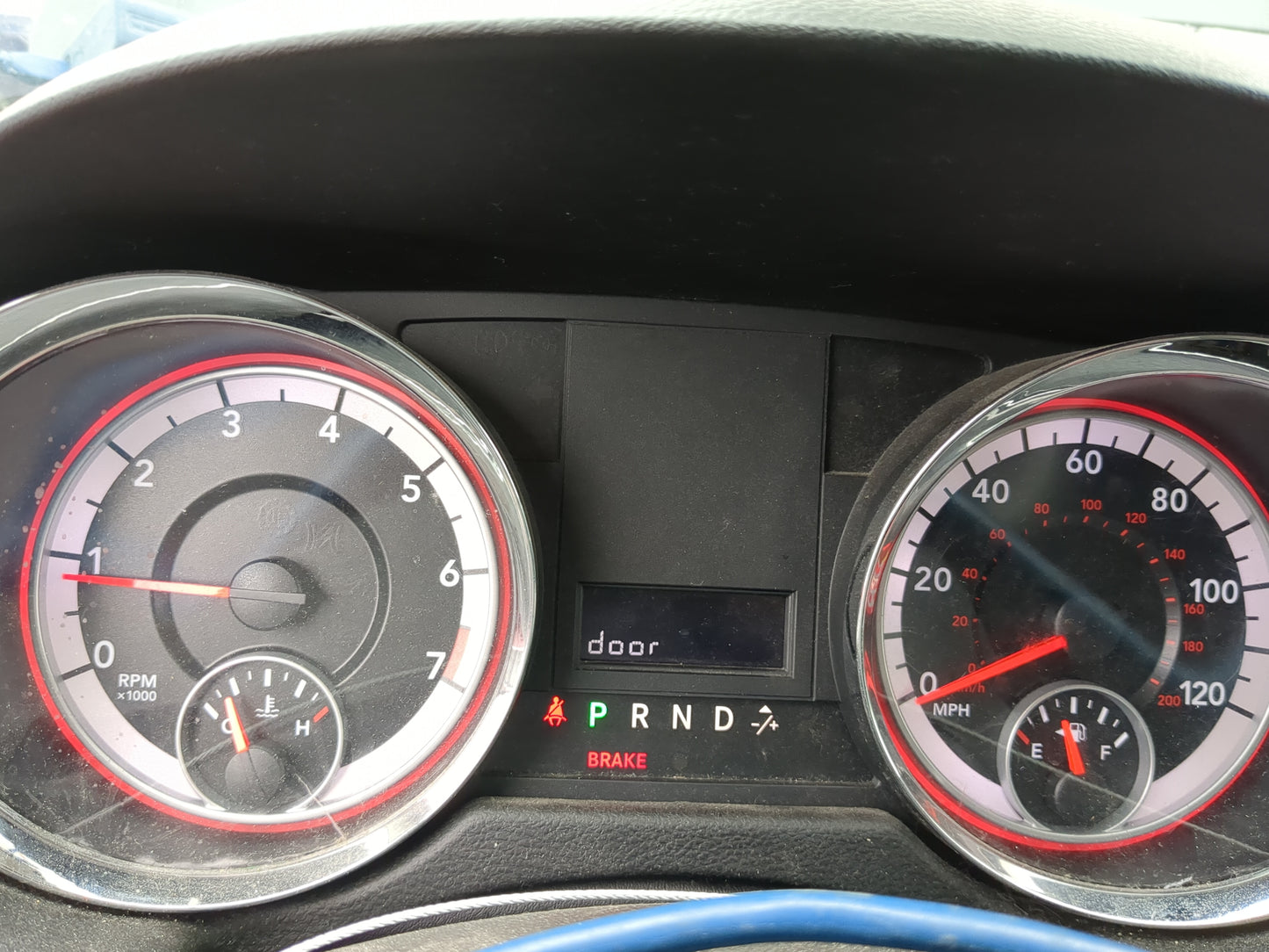 2012 Dodge Grand Caravan Instrument Cluster Speedometer Gauges Miles:166K Fits OEM Used Auto Parts - Oemusedautoparts1.com