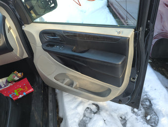 compare product 2012 Dodge Grand Caravan Front Right Passenger Interior Door Panel Trim 1324175