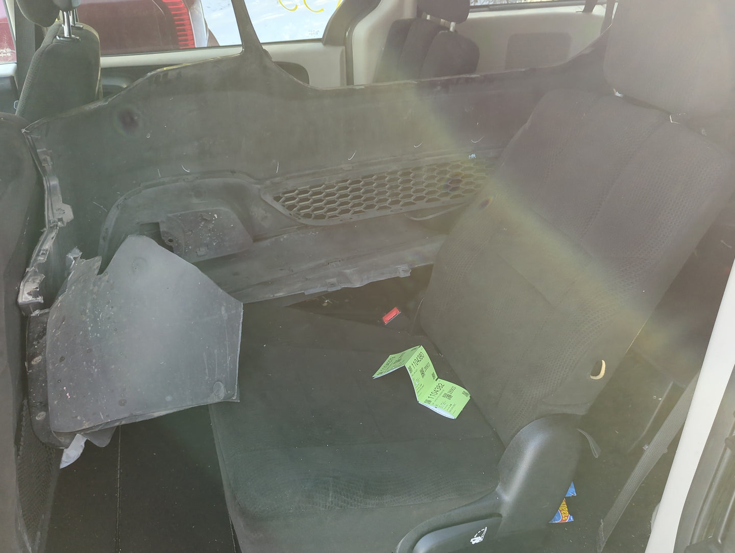 2012 Dodge Grand Caravan Rear Seat Oem 1324184 - Oemusedautoparts1.com