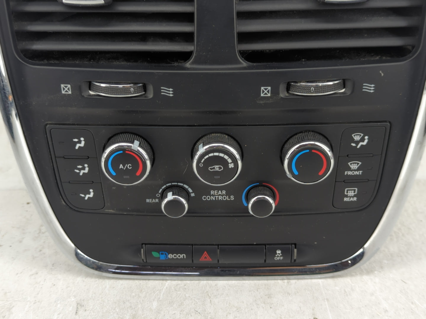 2011-2020 Dodge Grand Caravan Climate Control Module Temperature AC/Heater Replacement P/N:55111240AH Fits OEM Used Auto Par