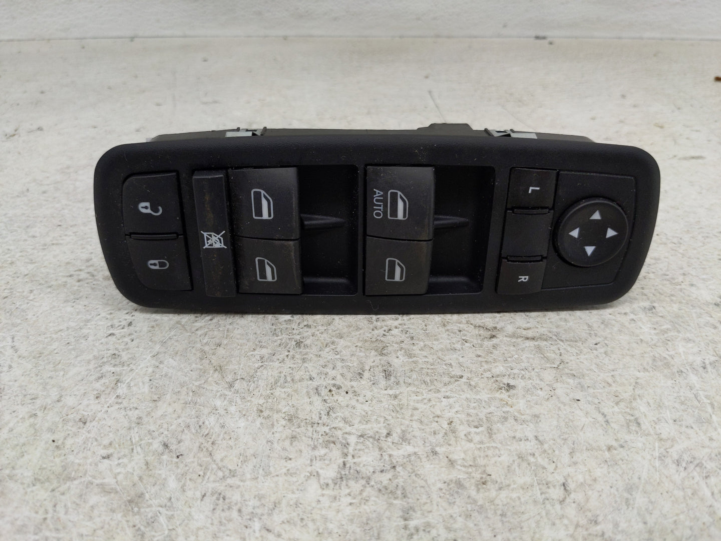 2012 Dodge Grand Caravan Master Power Window Switch Replacement Driver Side Left Fits OEM Used Auto Parts - Oemusedautoparts