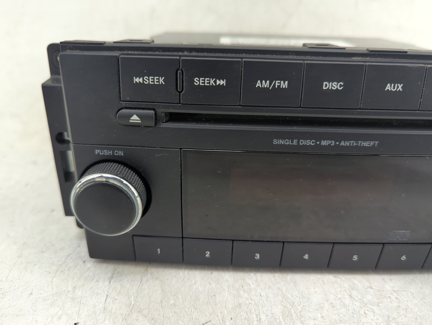 2012-2020 Dodge Grand Caravan Radio AM FM Cd Player Receiver Replacement P/N:05091301AF Fits OEM Used Auto Parts - Oemusedau