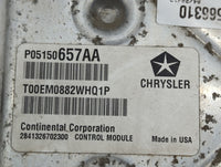 2012 Dodge Grand Caravan PCM Engine Control Computer ECU ECM PCU OEM P/N:P05150657AA T00EM0882WHQ1P, P68185470AA Fits OEM Us