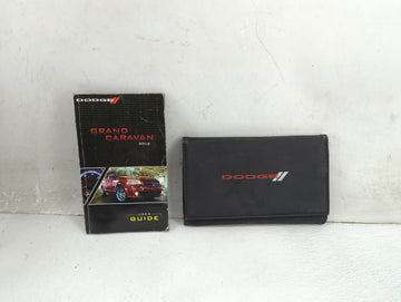 2012 Dodge Grand Caravan Owners Manual Book Guide P/N:12Y532-926-AA OEM Used Auto Parts - Oemusedautoparts1.com