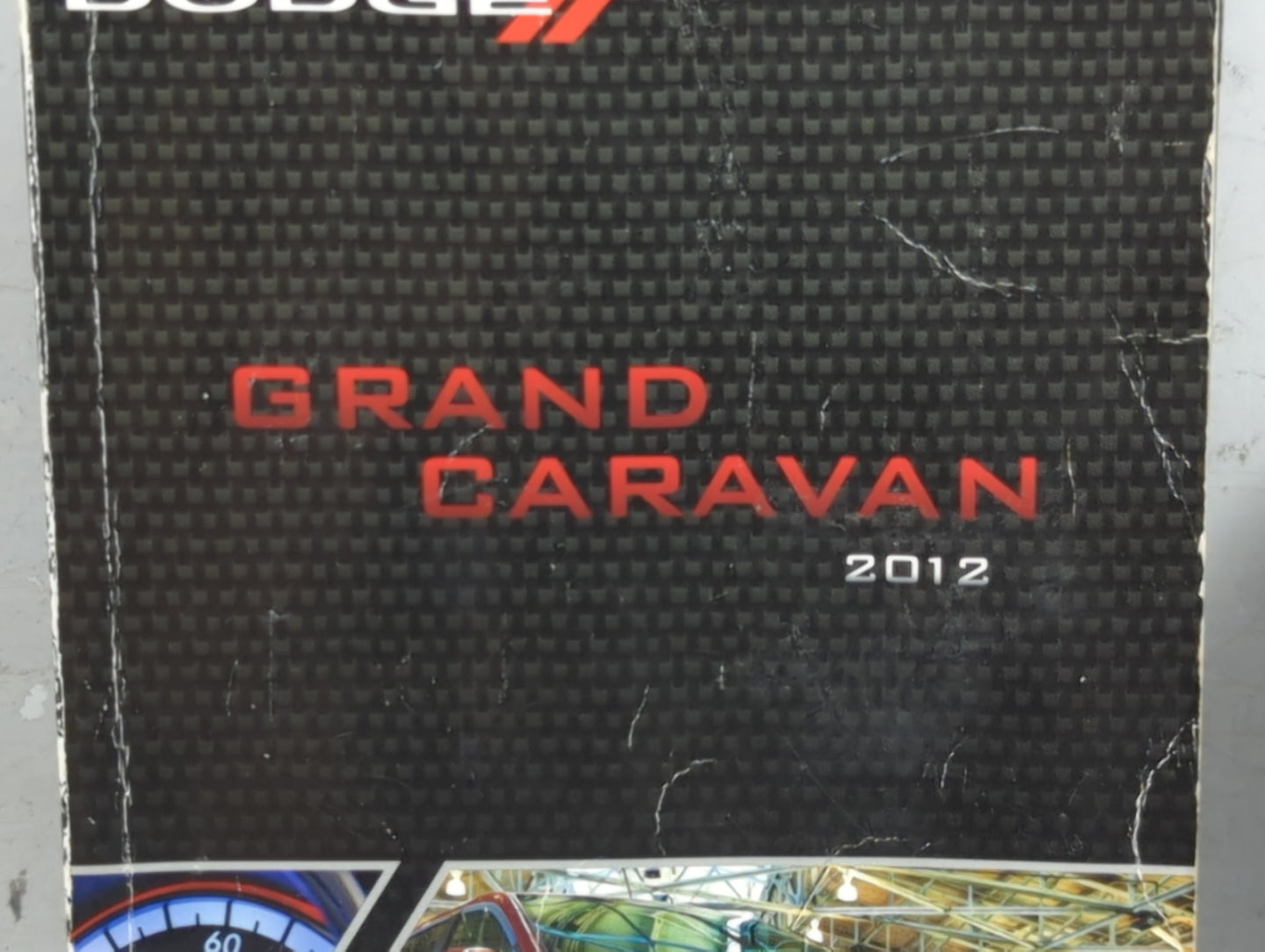 2012 Dodge Grand Caravan Owners Manual Book Guide P/N:12Y532-926-AA OEM Used Auto Parts - Oemusedautoparts1.com