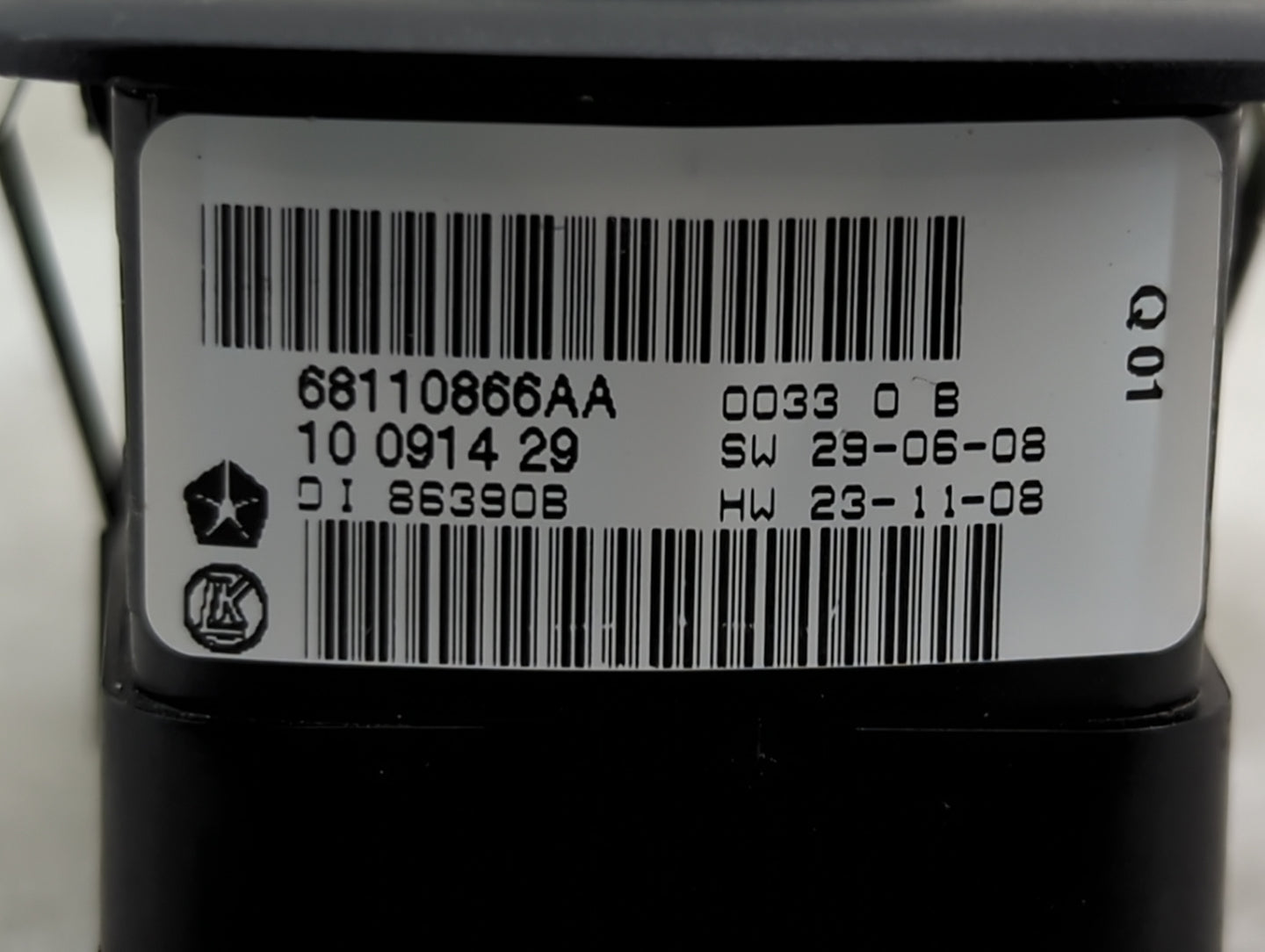 2012-2016 Dodge Grand Caravan Master Power Window Switch Replacement Driver Side Left P/N:68110866AA Fits OEM Used Auto Part