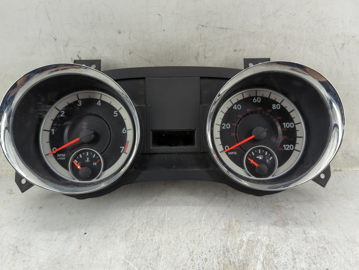 2012 Dodge Grand Caravan Instrument Cluster Speedometer Gauges P/N:P68055681AG Miles: Fits OEM Used Auto Parts - Oemusedauto