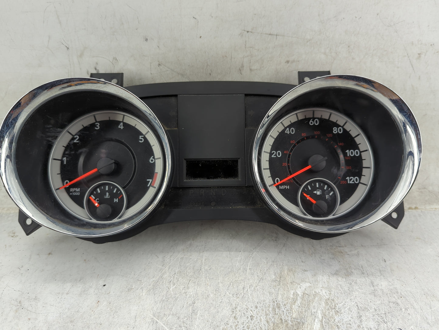 2012 Dodge Grand Caravan Instrument Cluster Speedometer Gauges P/N:P68055681AG Miles: Fits OEM Used Auto Parts - Oemusedauto