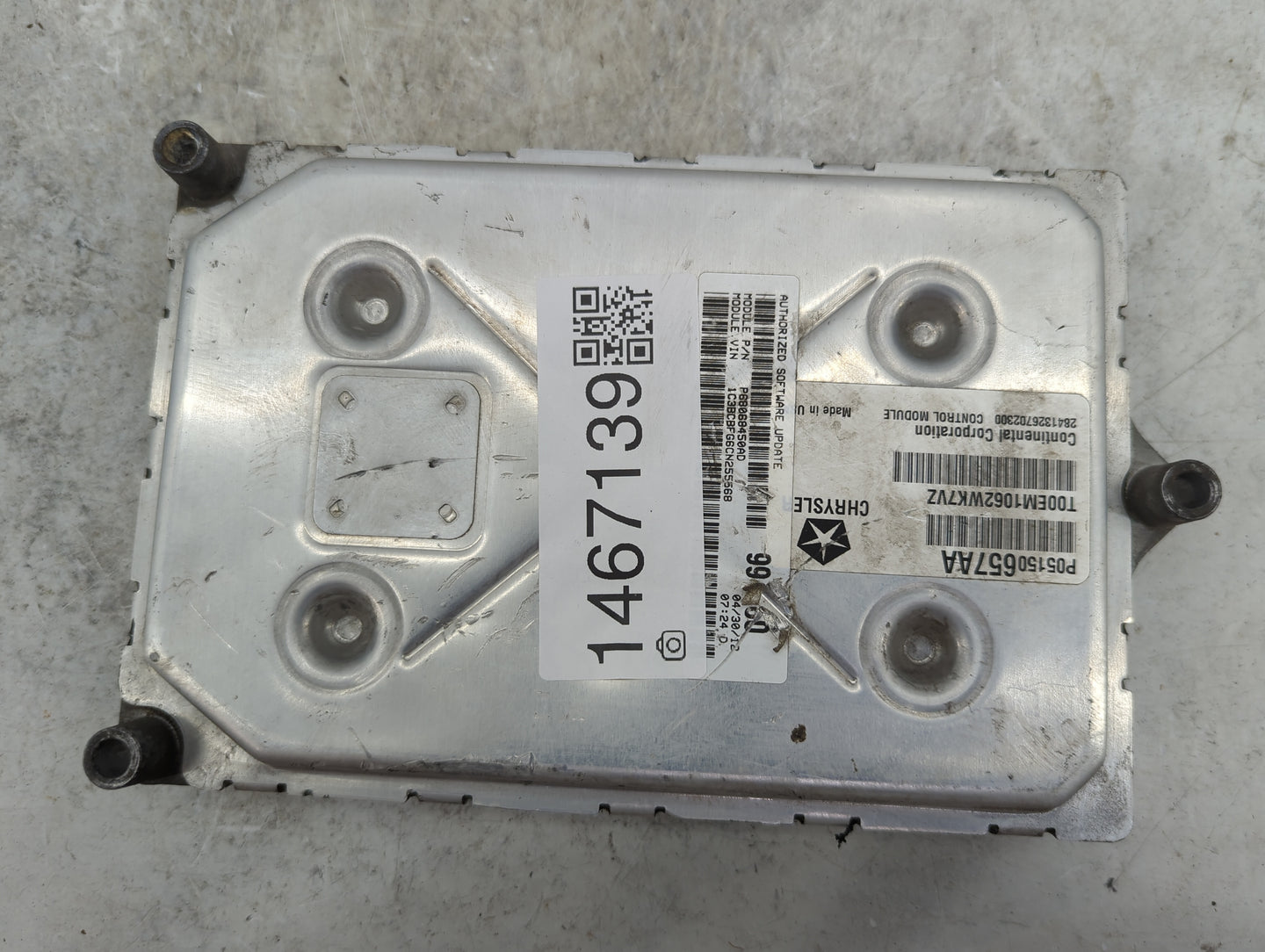 2012 Dodge Grand Caravan PCM Engine Control Computer ECU ECM PCU OEM P/N:P05150657AA P68068450AD, 28413267023D0 Fits OEM Use