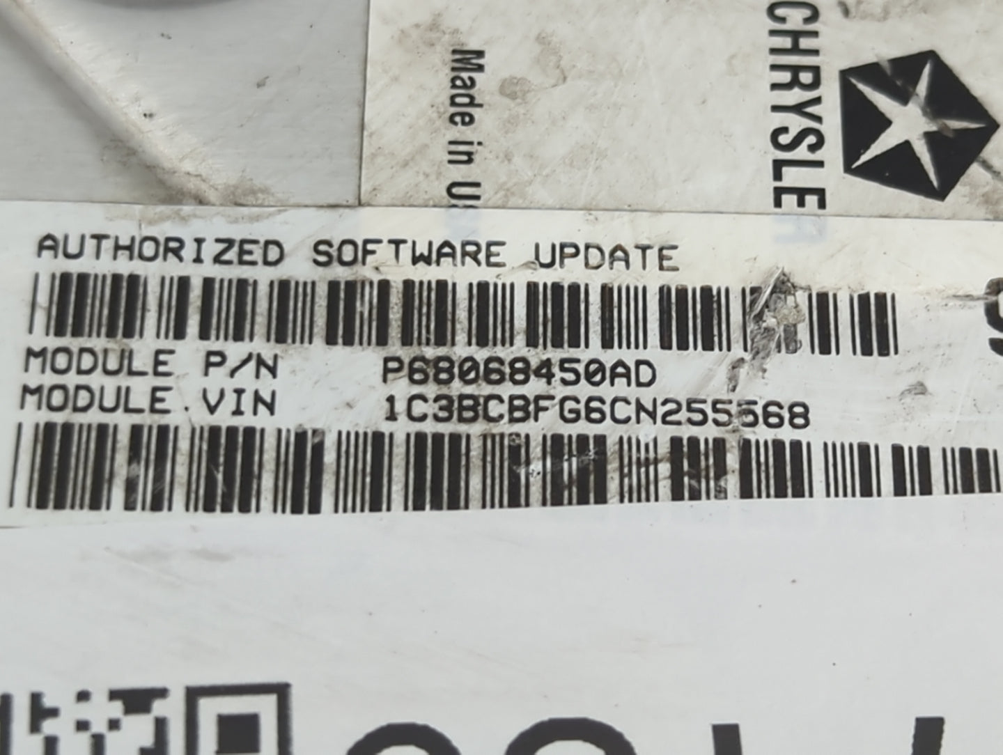2012 Dodge Grand Caravan PCM Engine Control Computer ECU ECM PCU OEM P/N:P05150657AA P68068450AD, 28413267023D0 Fits OEM Use
