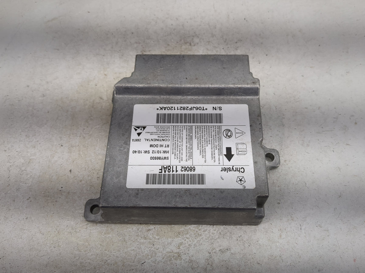 2012-2012 Dodge Grand Caravan Safety Restraint Srs Airbag Control Module 1502554 - Oemusedautoparts1.com