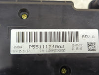2011-2020 Dodge Grand Caravan Climate Control Module Temperature AC/Heater Replacement P/N:P55111240AJ Fits OEM Used Auto Pa