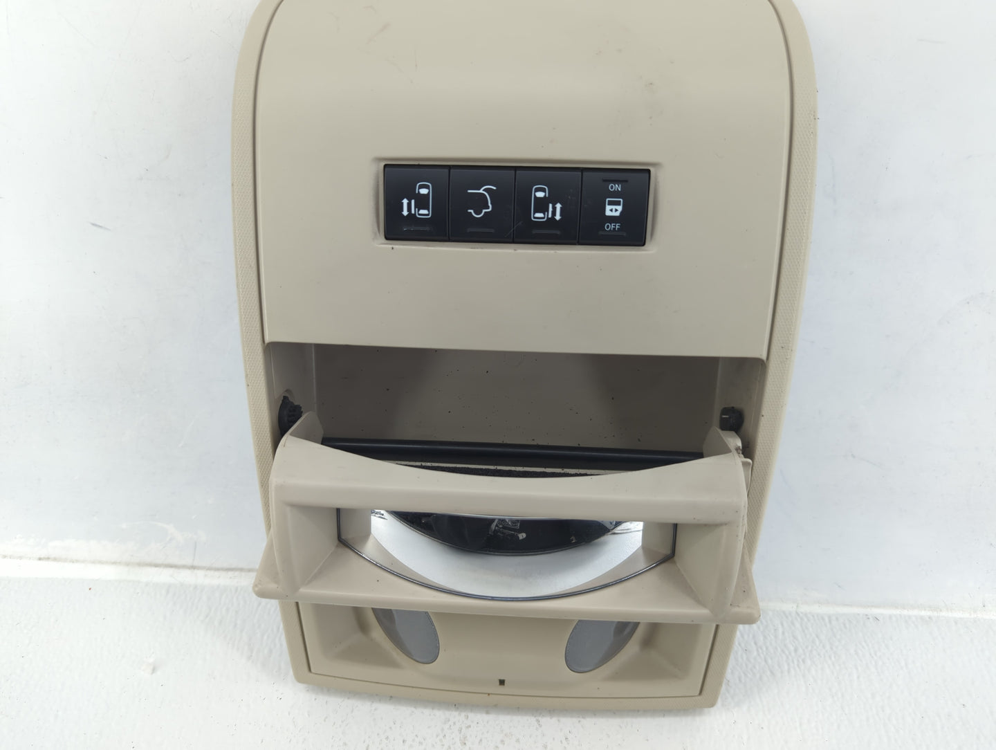 2012 Dodge Grand Caravan Overhead Roof Console - Oemusedautoparts1.com
