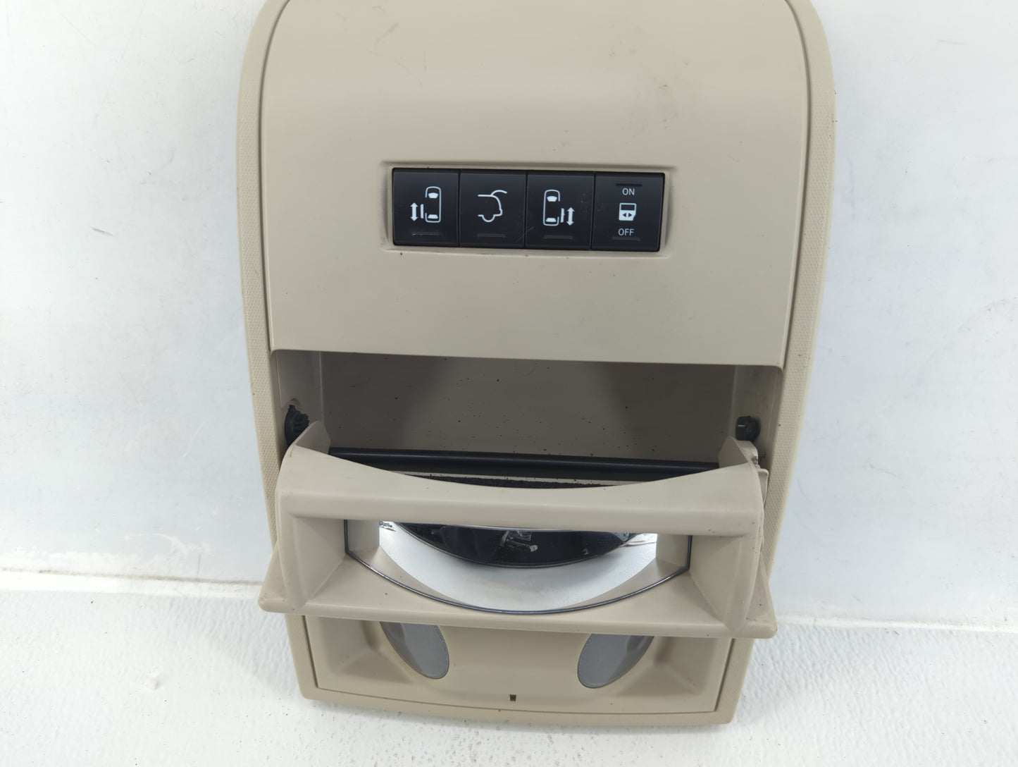 2012 Dodge Grand Caravan Overhead Roof Console - Oemusedautoparts1.com