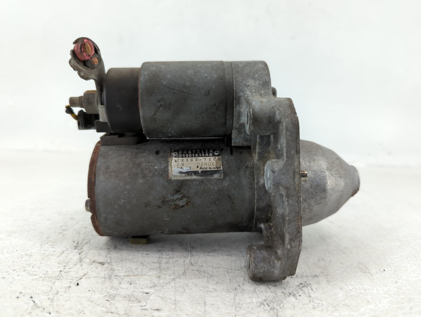 2011-2020 Dodge Grand Caravan Car Starter Motor Solenoid OEM P/N:28000-7200 04801839AB Fits OEM Used Auto Parts - Oemusedaut