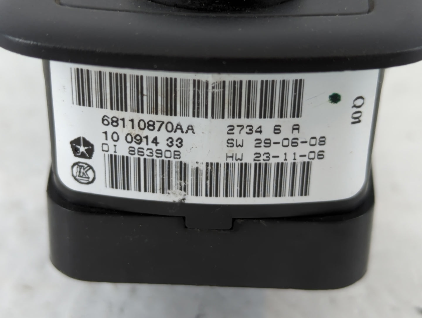 2012-2016 Dodge Grand Caravan Master Power Window Switch Replacement Driver Side Left P/N:68110870AA Fits OEM Used Auto Part