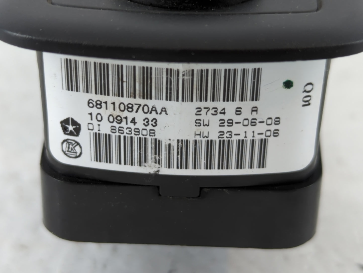 2012-2016 Dodge Grand Caravan Master Power Window Switch Replacement Driver Side Left P/N:68110870AA Fits OEM Used Auto Part