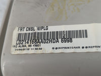 2012 Dodge Grand Caravan Overhead Roof Console - Oemusedautoparts1.com