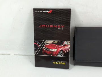 2012 Dodge Journey Owners Manual Book Guide P/N:12JC49-926-AA OEM Used Auto Parts