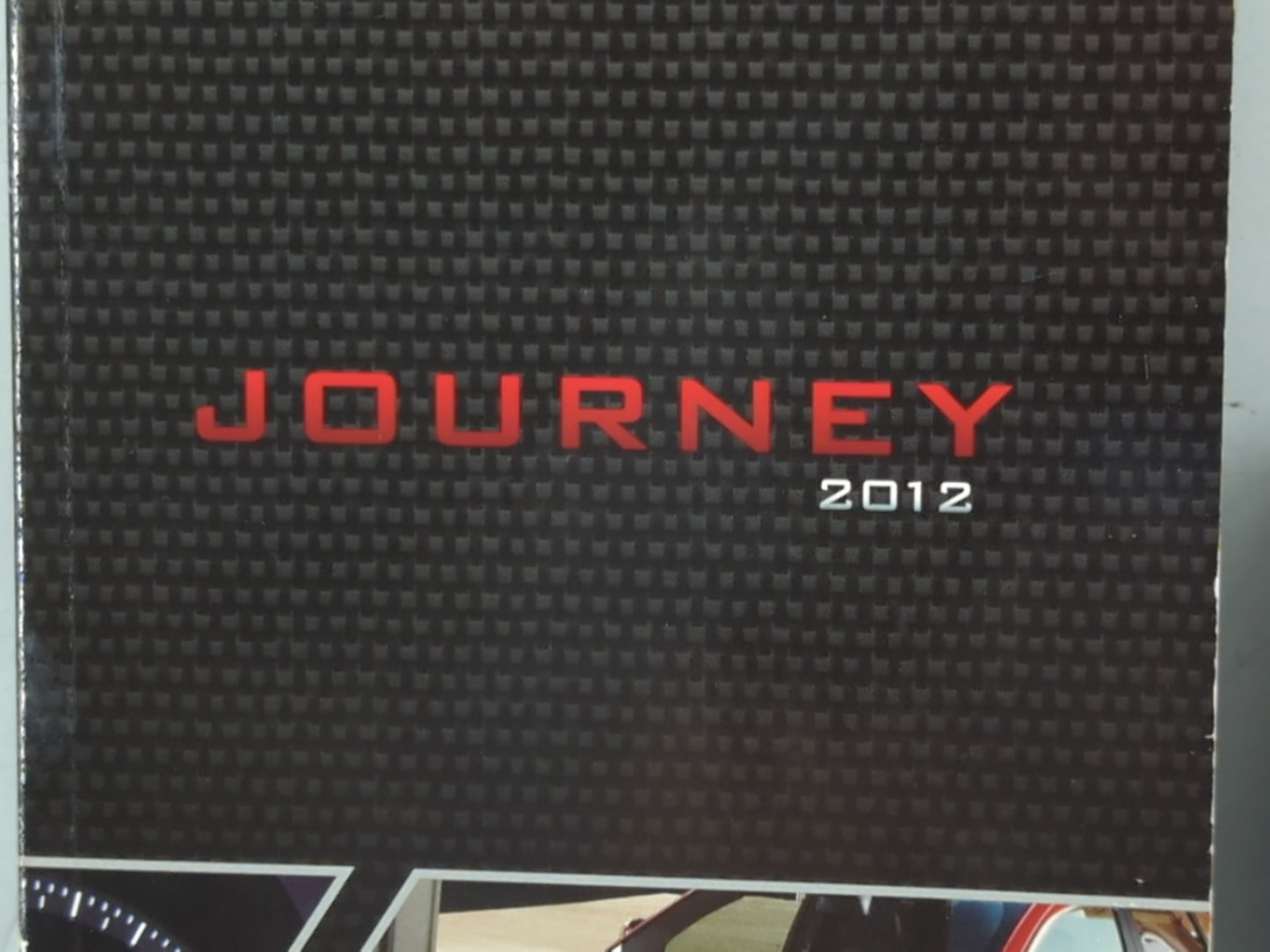 2012 Dodge Journey Owners Manual Book Guide P/N:12JC49-926-AA OEM Used Auto Parts - Oemusedautoparts1.com