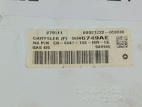 2012 Dodge Journey Instrument Cluster Speedometer Gauges P/N:56046749AE Fits OEM Used Auto Parts - Oemusedautoparts1.com