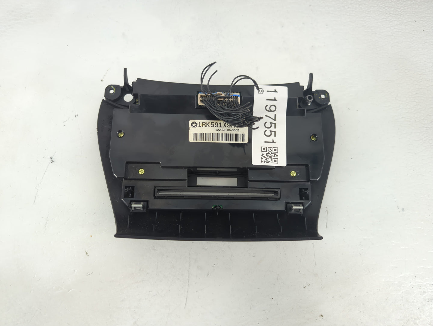 2012 Dodge Journey Climate Control Module Temperature AC/Heater Replacement P/N:1RK591X9AC Fits OEM Used Auto Parts - Oemuse