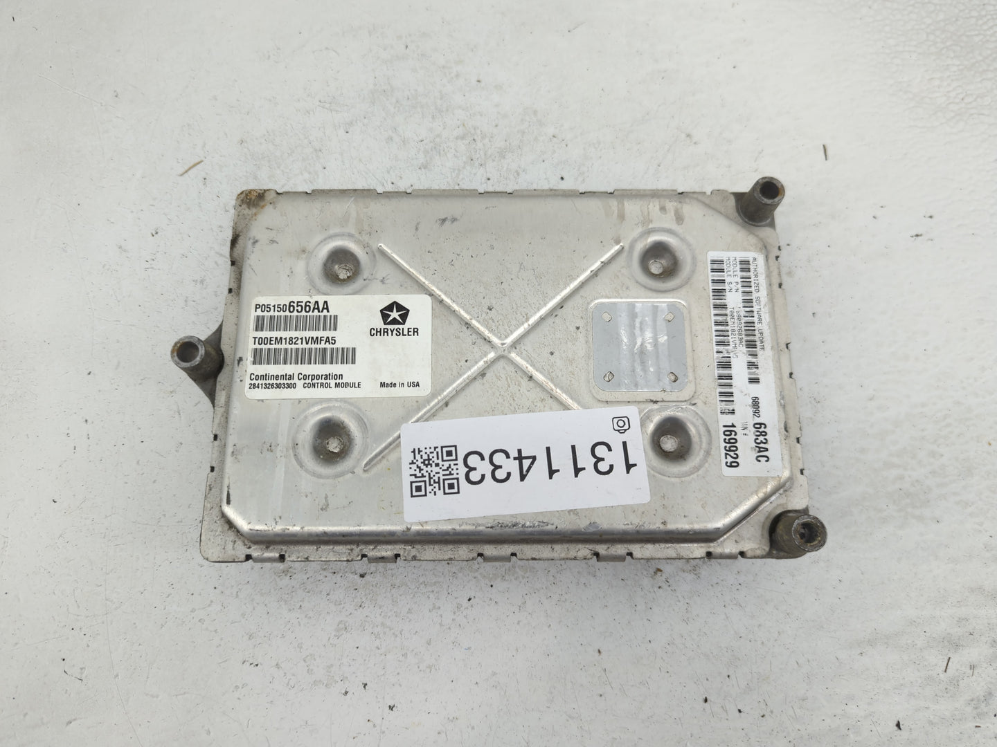 2011-2012 Dodge Journey PCM Engine Control Computer ECU ECM PCU OEM P/N:P05150656AA Fits Fits 2011 2012 OEM Used Auto Parts 