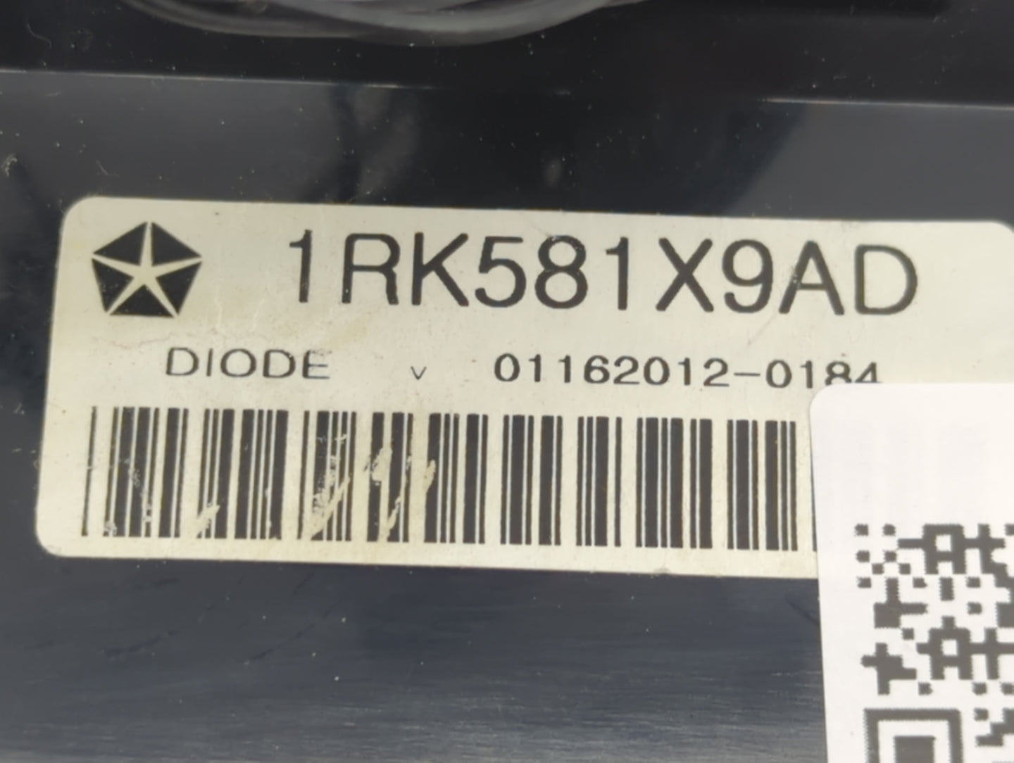 2012 Dodge Journey Climate Control Module Temperature AC/Heater Replacement P/N:1RK581X9AD Fits OEM Used Auto Parts - Oemuse