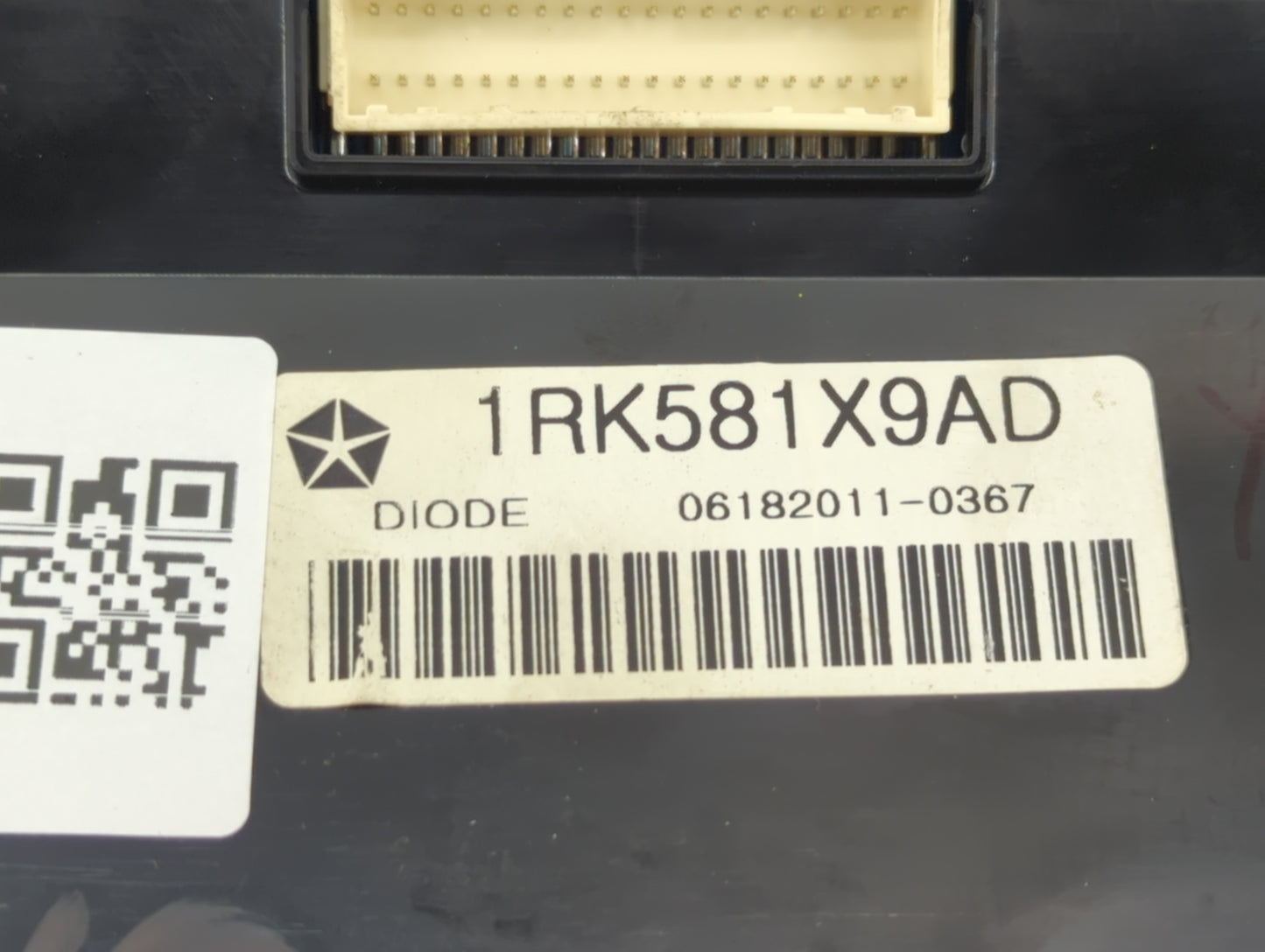 2011-2017 Dodge Journey Climate Control Module Temperature AC/Heater Replacement P/N:1RK581X9AD Fits OEM Used Auto Parts - O