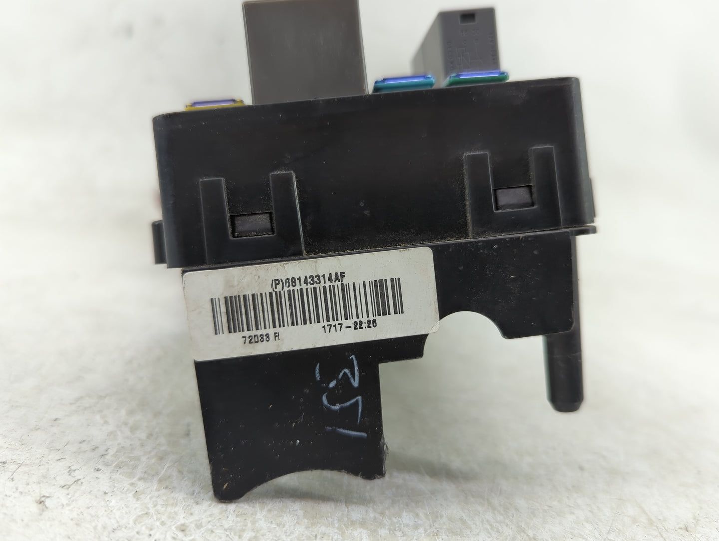 2012 Dodge Journey Fusebox Fuse Box Panel Relay Module P/N:68143314AF Fits OEM Used Auto Parts - Oemusedautoparts1.com