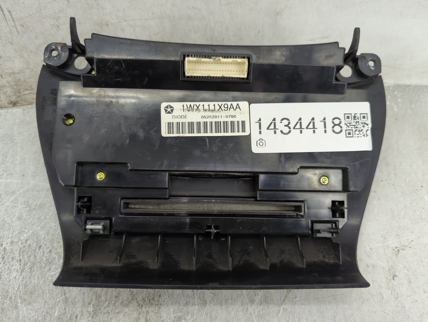 2012 Dodge Journey Climate Control Module Temperature AC/Heater Replacement P/N:1WX111X9AA 05252011-0790 Fits OEM Used Auto 
