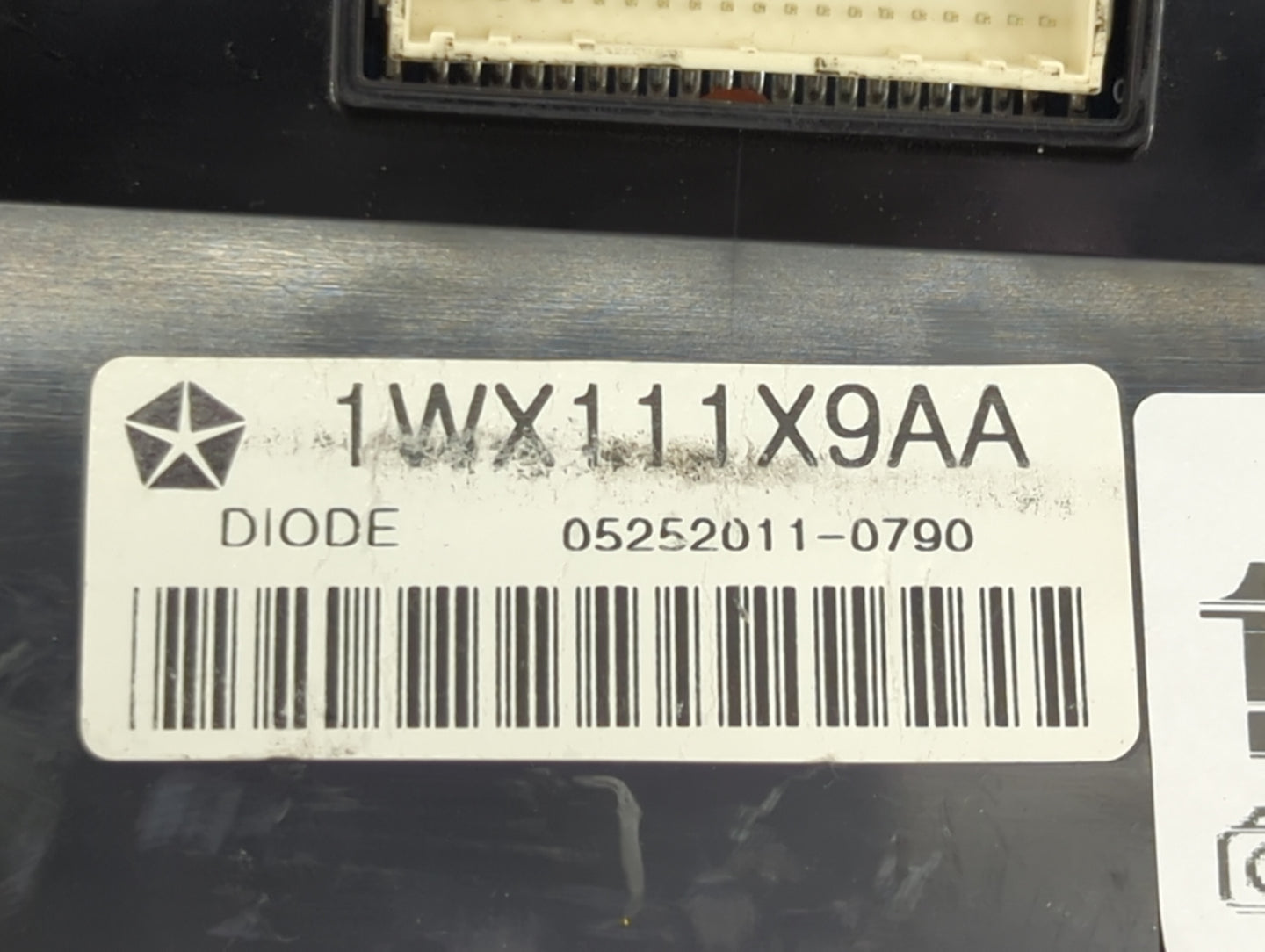 2012 Dodge Journey Climate Control Module Temperature AC/Heater Replacement P/N:1WX111X9AA 05252011-0790 Fits OEM Used Auto 