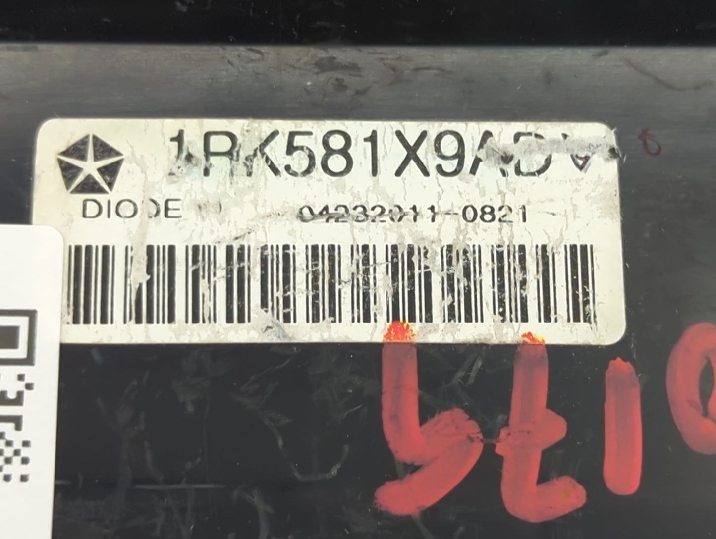 2011-2017 Dodge Journey Climate Control Module Temperature AC/Heater Replacement P/N:1RK581X9AD Fits OEM Used Auto Parts - O