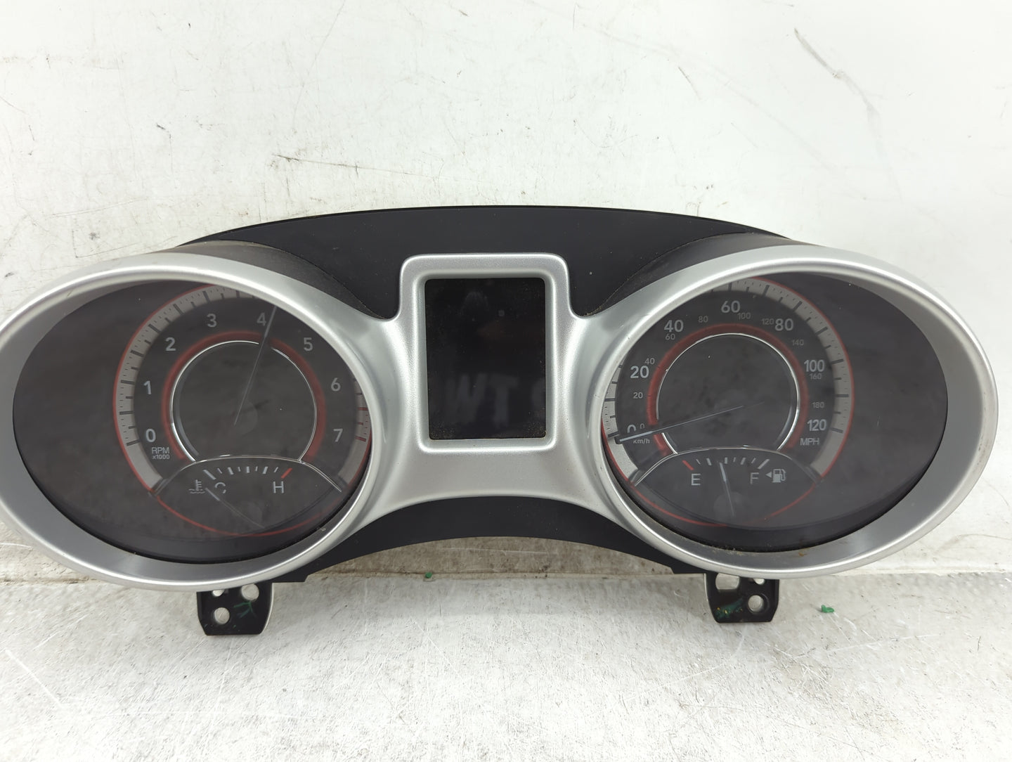 2012 Dodge Journey Instrument Cluster Speedometer Gauges P/N:56046749AE 56046749AD Fits OEM Used Auto Parts - Oemusedautopar