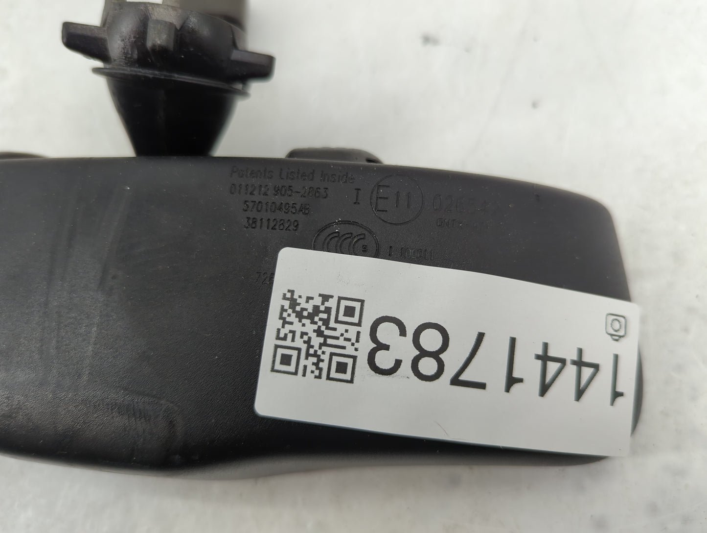 2011-2017 Dodge Journey Interior Rear View Mirror Replacement OEM P/N:011212 905-2863 57010495AB Fits OEM Used Auto Parts - 
