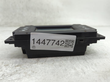 2012 Dodge Journey Information Display Screen