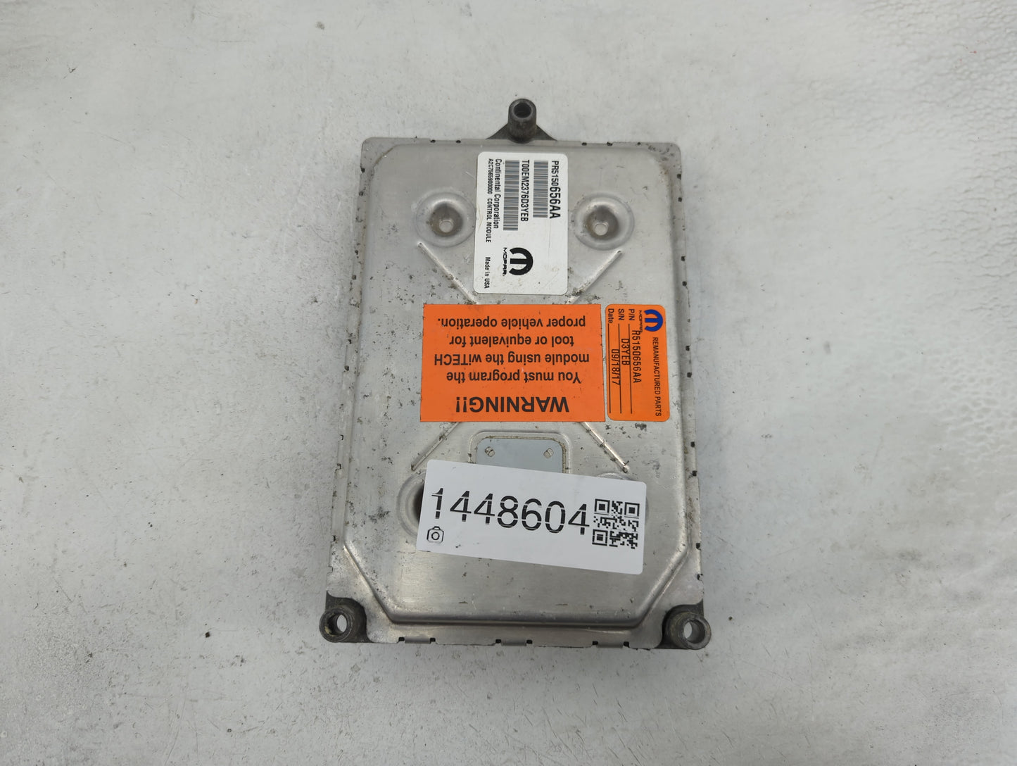 2011-2012 Dodge Journey PCM Engine Control Computer ECU ECM PCU OEM P/N:R5150656AA Fits Fits 2011 2012 OEM Used Auto Parts -