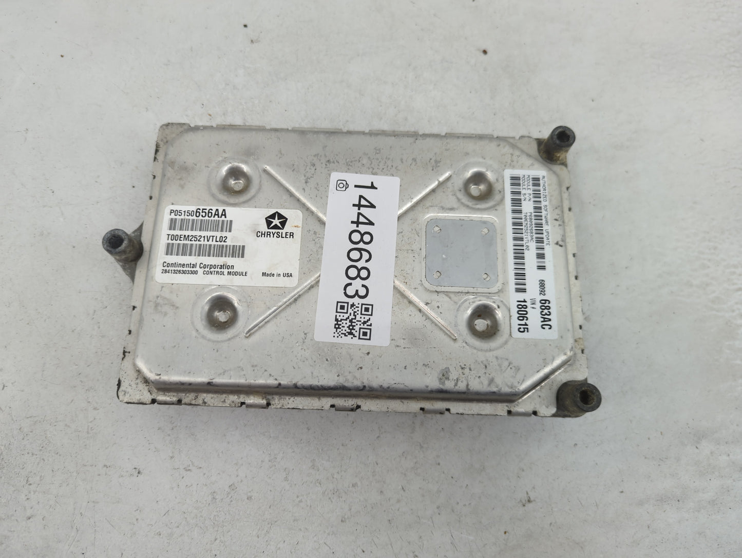 2011-2012 Dodge Journey PCM Engine Control Computer ECU ECM PCU OEM P/N:P05150656AA P68092683AC Fits Fits 2011 2012 OEM Used