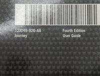 2012 Dodge Journey Owners Manual Book Guide P/N:12JC49-926-AA 12JC49-426-AA OEM Used Auto Parts - Oemusedautoparts1.com